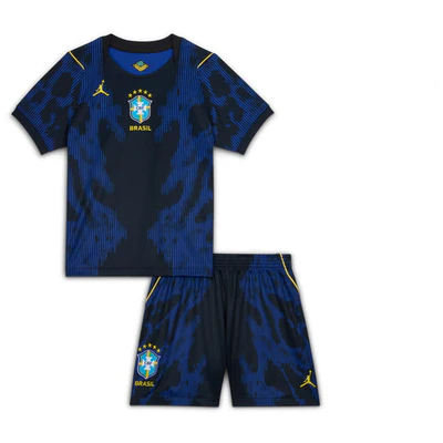 Camiseta Brasil 2ª Equipación 2026 talla niño