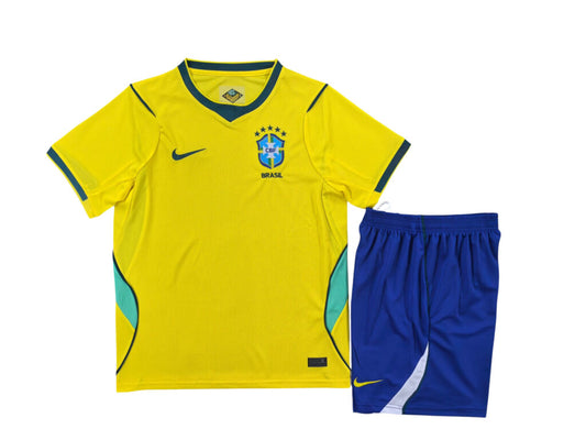 Camiseta Brasil 1ª Equipación 2026 talla niño